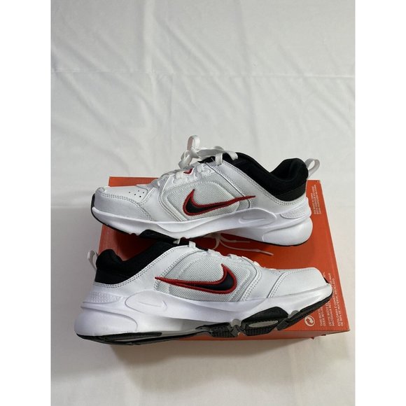 New Mens Size 8 White Black Red Nike DefyAllDay Running Shoes DJ1196 101 main image 8